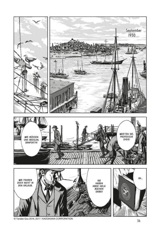 H.P. Lovecraft Manga: Berge des Wahnsinns 1