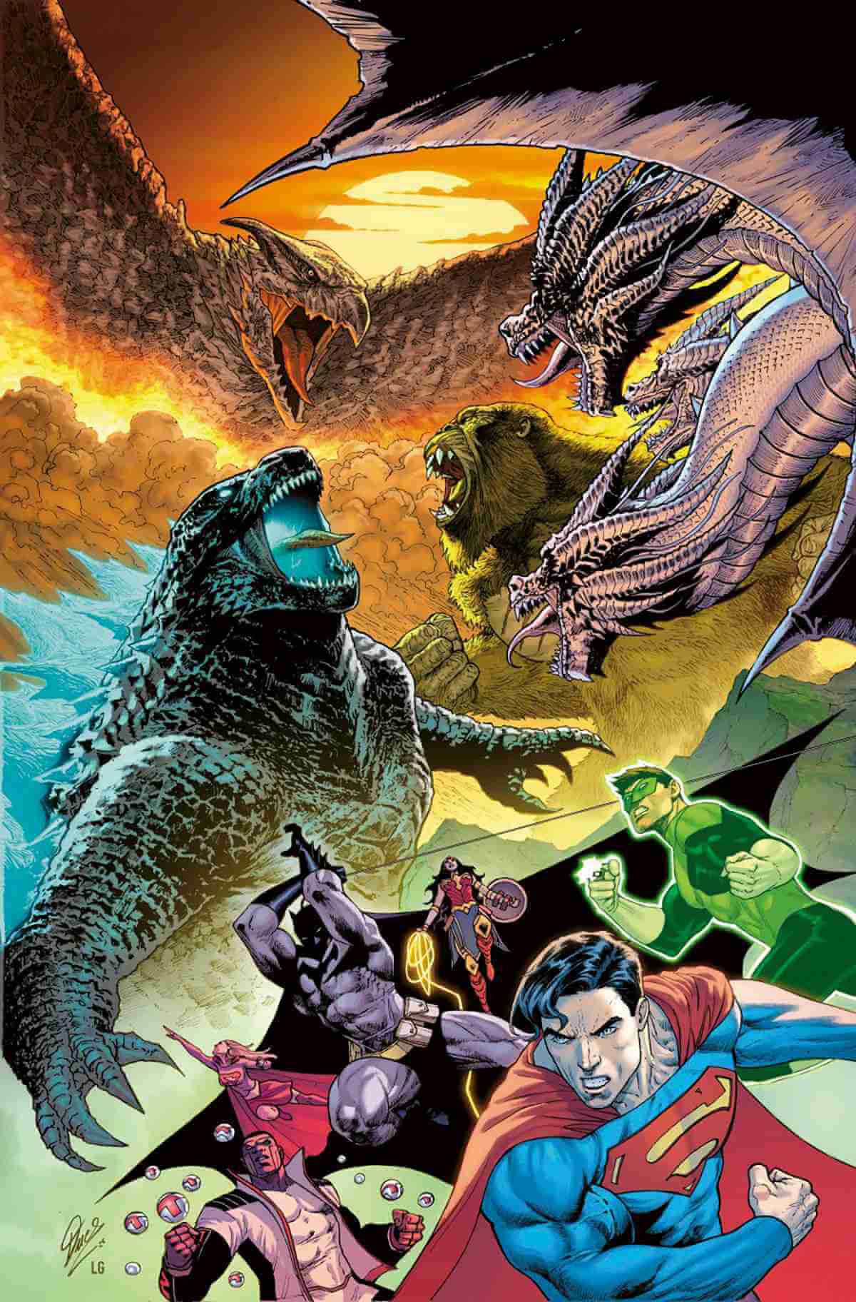 Justice League vs. Godzilla vs. Kong 2 Hardcover Limitierte Auflage, nur 150 Exemplare erhältlich
