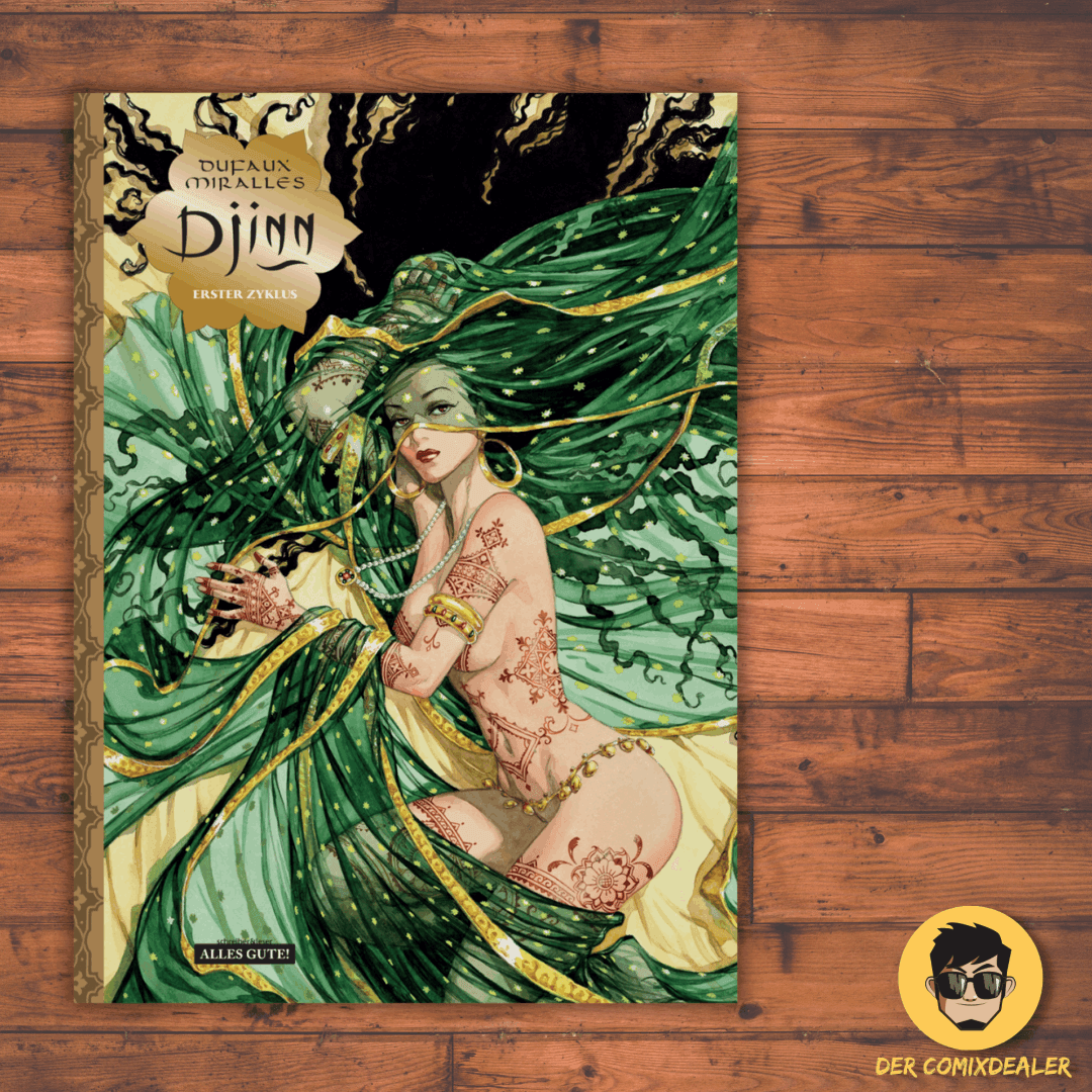 Djinn Sammelband 1 (Neue Edition) Alben 1-4 - Der Comixdealer