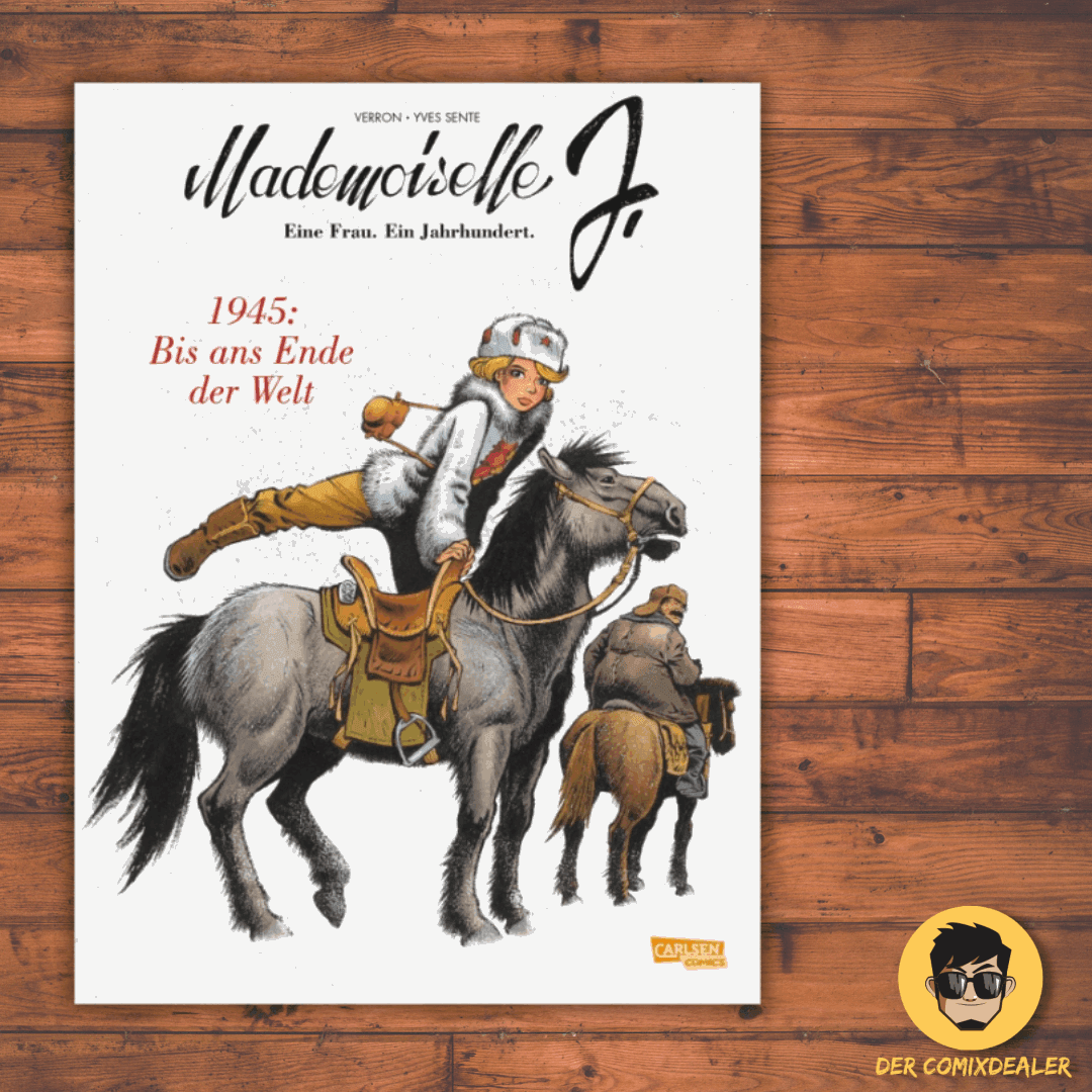 Mademoiselle J - Eine Frau. Ein Jahrhundert. 2: 1945: Bis ans Ende der Welt - Der Comixdealer
