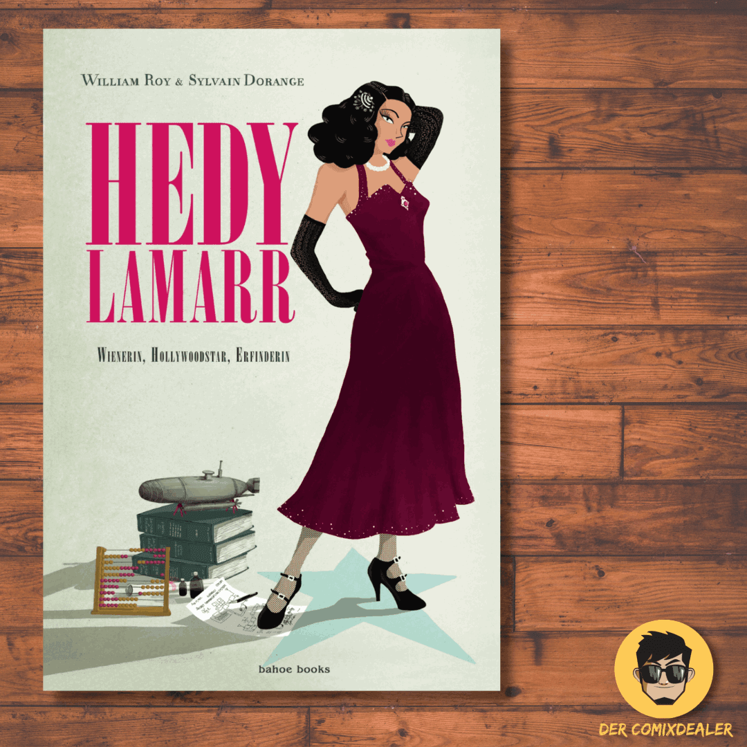 Hedy Lamarr Wienerin, Hollywoodstar, Erfinderin - Der Comixdealer