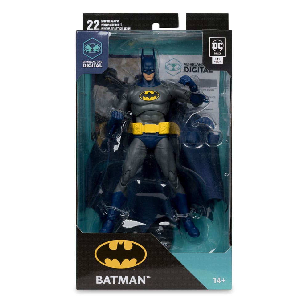 DC Direct McFarlane Toys Digital Actionfigur Batman (No Man's Land) 19 cm