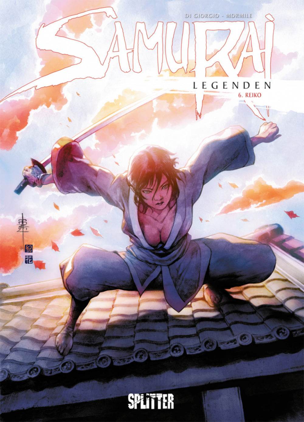 Samurai Legenden 6 - Splitter Comics History Neuware Hardcover Christina Mormile - Der Comixdealer
