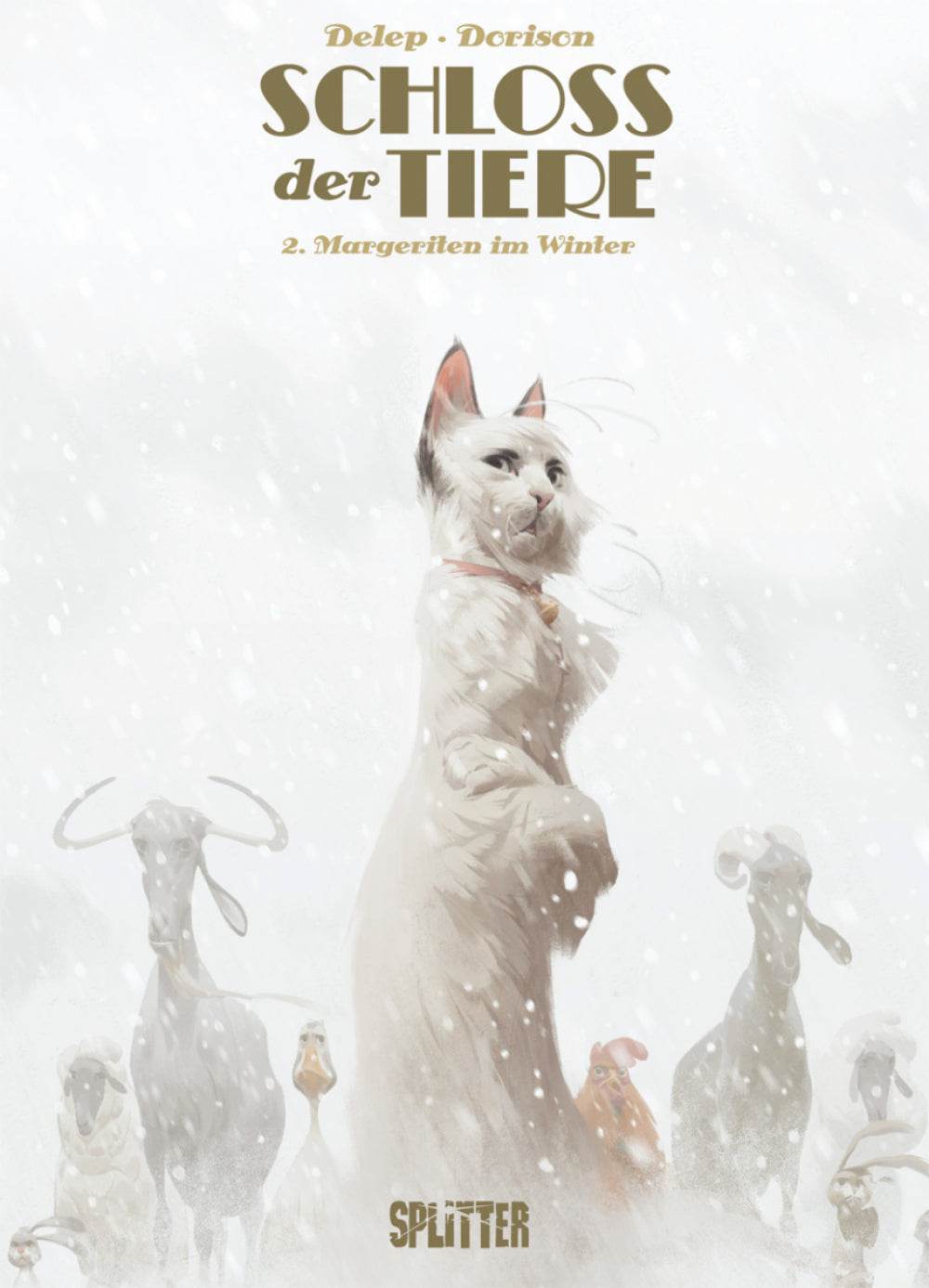 Schloss der Tiere 2 - Margeriten im Winter - Splitter Verlag - Fabel -Neuware - Der Comixdealer