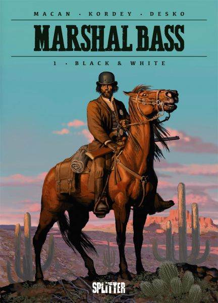 Marshal Bass # 01-Splitter Verlag - Western - Hardcover -Farbe - NEUWARE -TOP - Der Comixdealer