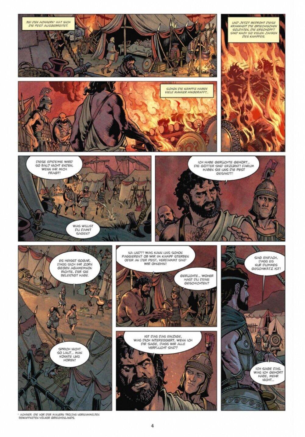 Mythen der Antike: Die Ilias (Graphic Novel) von Luc Ferry (2021, Neuauflage - Der Comixdealer