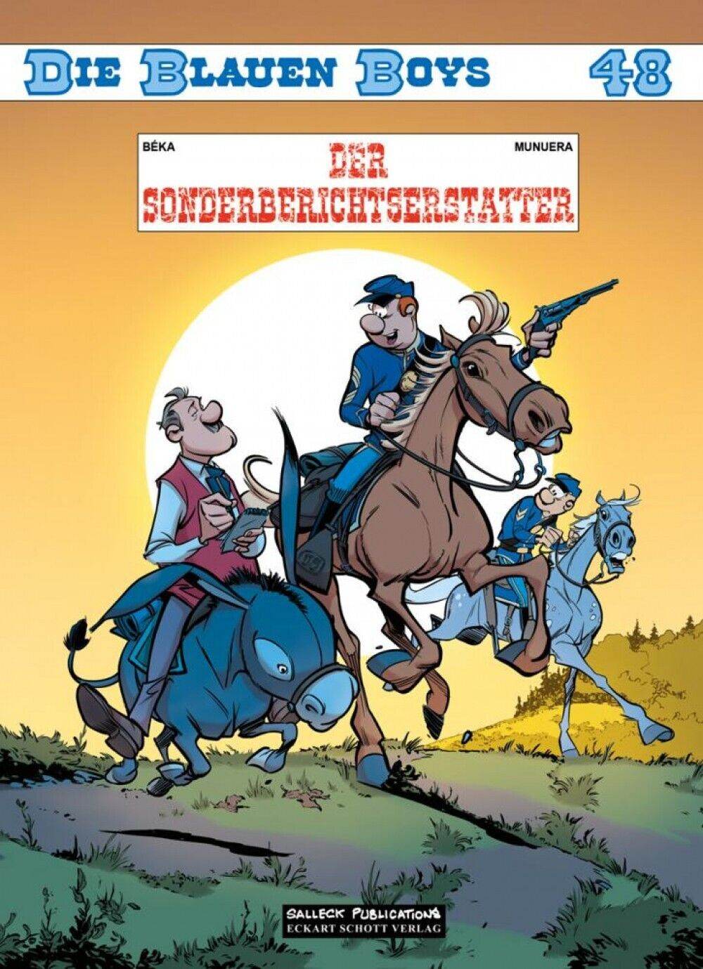 Die blauen Boys #48 - Der Sonderberichtserstatter - Der Comixdealer