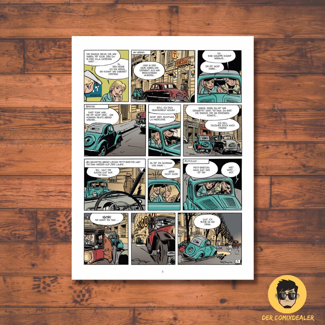 Die Abenteuer von Jacques Gibrat #9 - Der Fall »Le Christ de Saclay - Der Comixdealer
