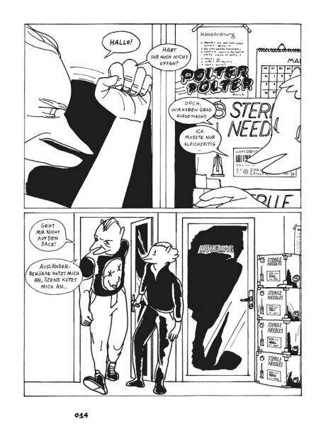 Nadel und Folie / Reprodukt / Graphic Novel / NEU / Drogen / TOP - Der Comixdealer