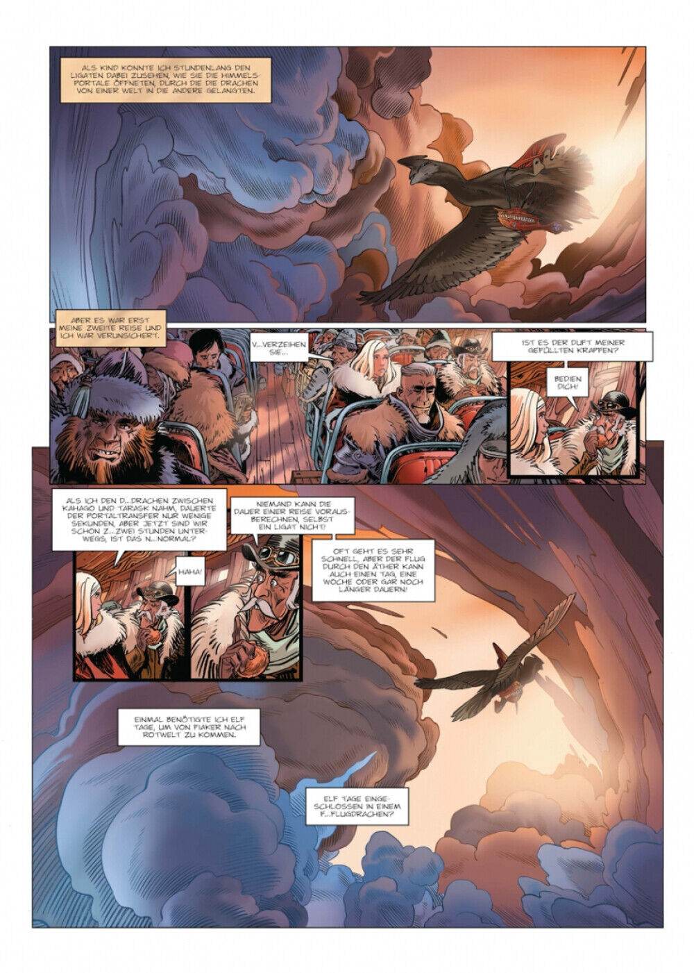 Sangre 03 Hovanne, die Unschlüssige / Splitter / Christophe Arleston / Fantasy / - Der Comixdealer