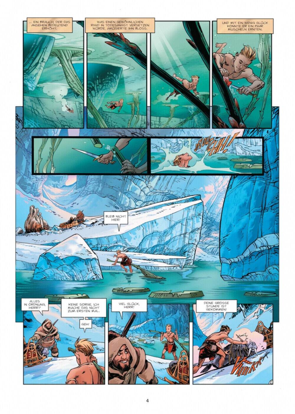Sangre 03 Hovanne, die Unschlüssige / Splitter / Christophe Arleston / Fantasy / - Der Comixdealer
