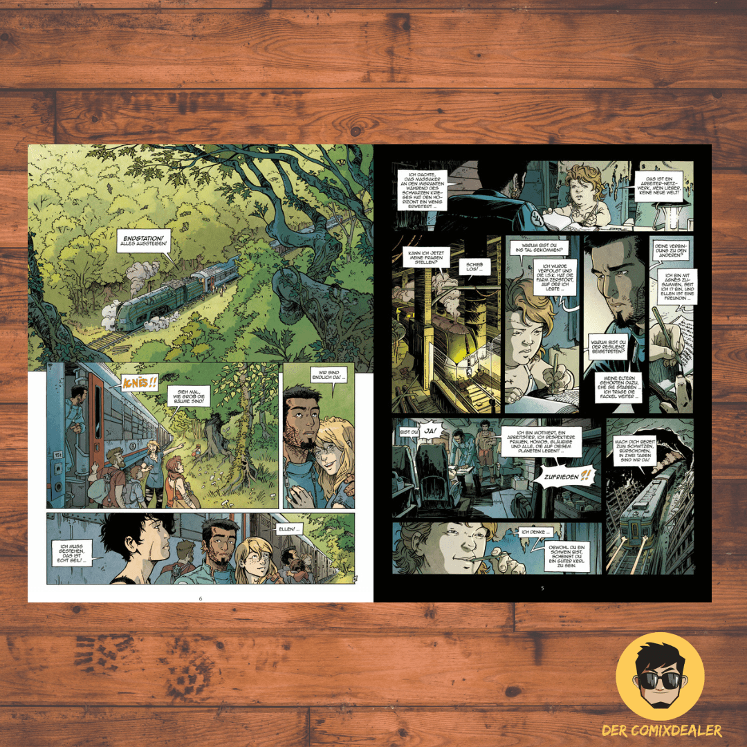Resilienz 2-Das verratene Tal/Bunte Dimensionen/Scifi/Apokalypse/Alben/NEU - Der Comixdealer