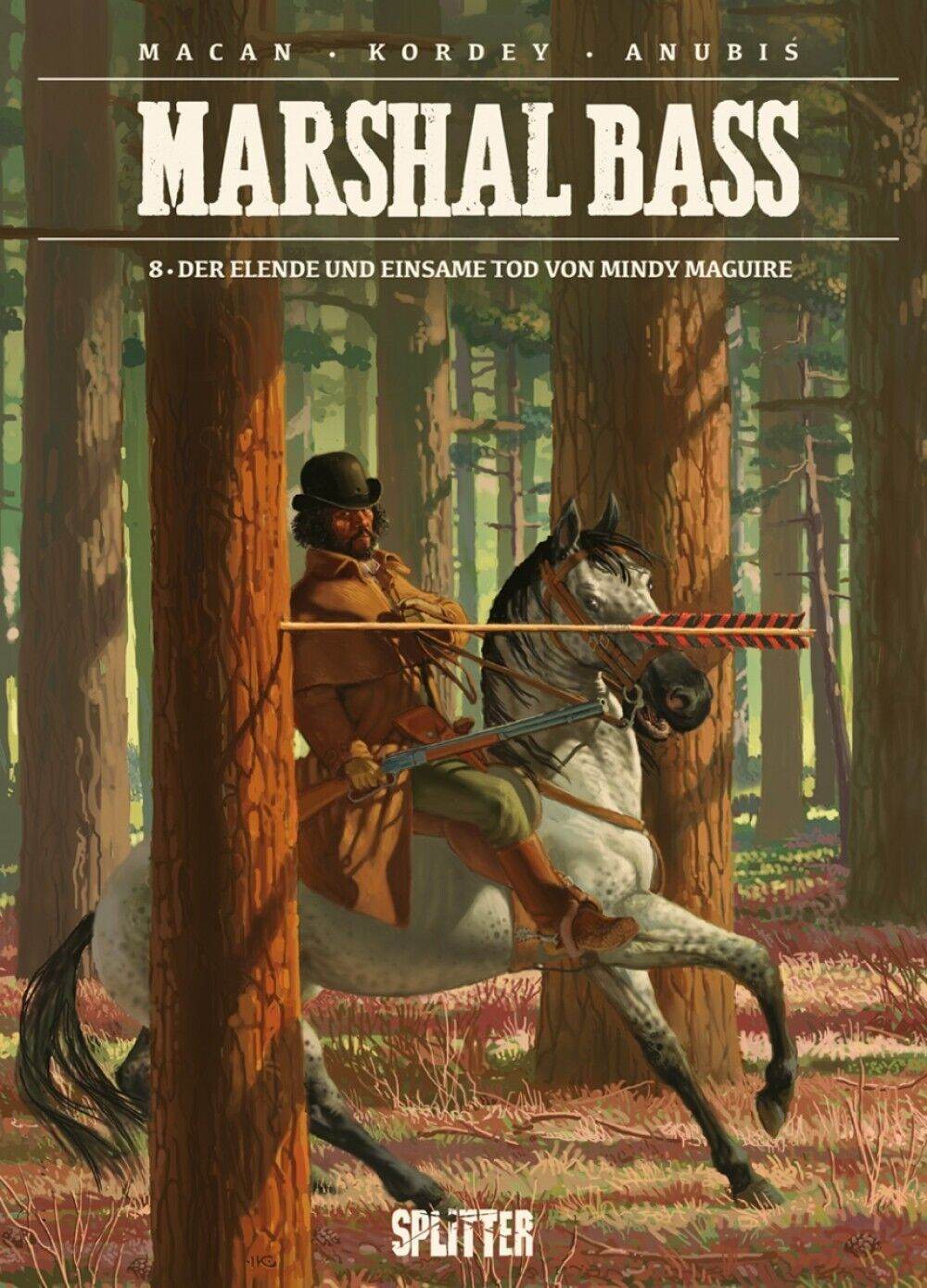 Marshal Bass 8 Der elende und einsame Tod von Mindy Maguire / Comic / Western - Der Comixdealer