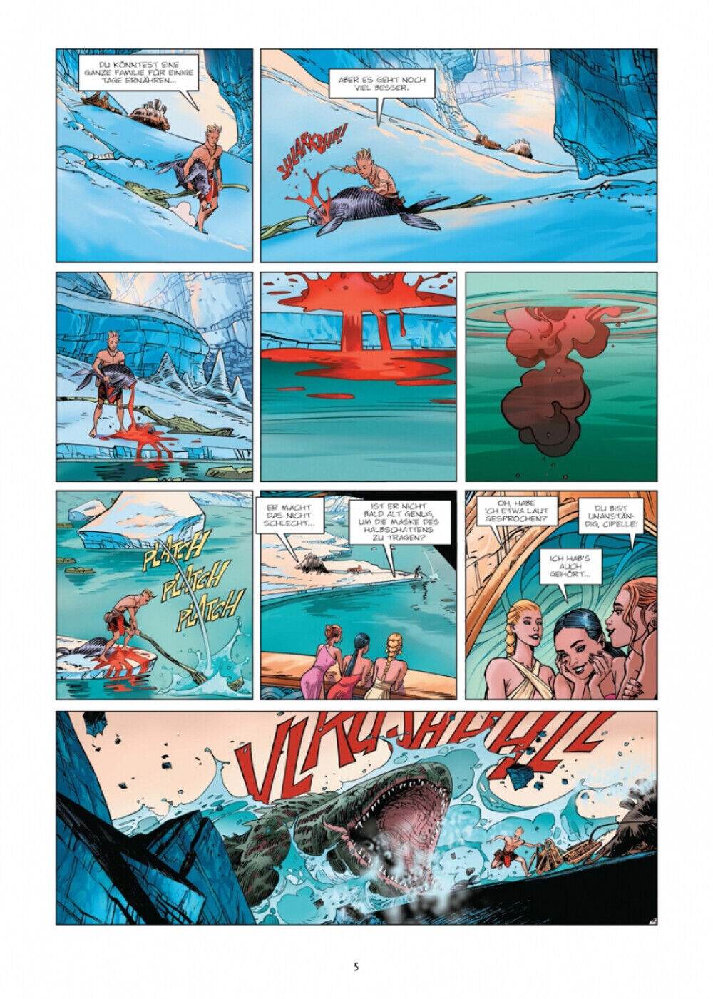 Sangre 03 Hovanne, die Unschlüssige / Splitter / Christophe Arleston / Fantasy / - Der Comixdealer