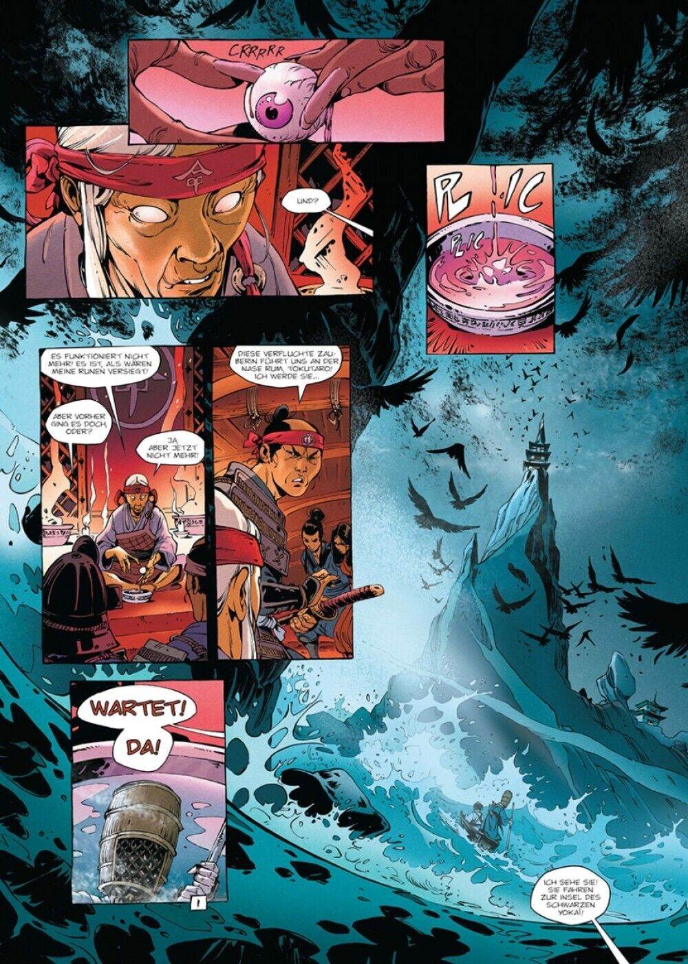 Samurai Legenden #7 - Die Insel des schwarzen Yokai / Splitter / comic / fantasy - Der Comixdealer