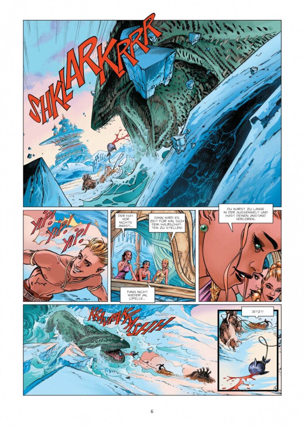 Sangre 03 Hovanne, die Unschlüssige / Splitter / Christophe Arleston / Fantasy / - Der Comixdealer