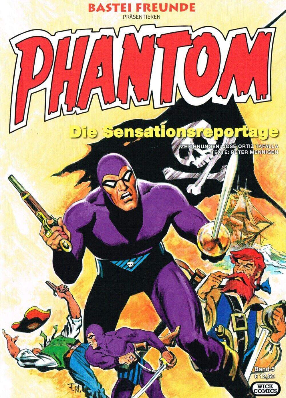 Phantom #5 - Doe Sensationsreportage / Wick Comics / Kult / Klassiker / NEU - Der Comixdealer