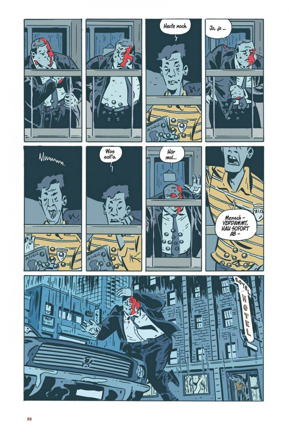 November 2 Die Stimme am Telefon/Comic/Krimi/thriller/Noir/Hardcover/Schreiber - Der Comixdealer
