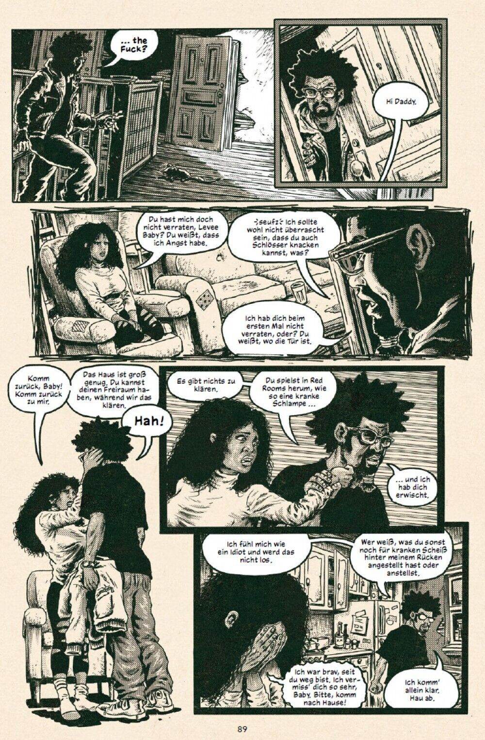 Red Room 2- Trigger Warnings / Skinless Crow / Graphic Novel / limitiert auf 666 - Der Comixdealer