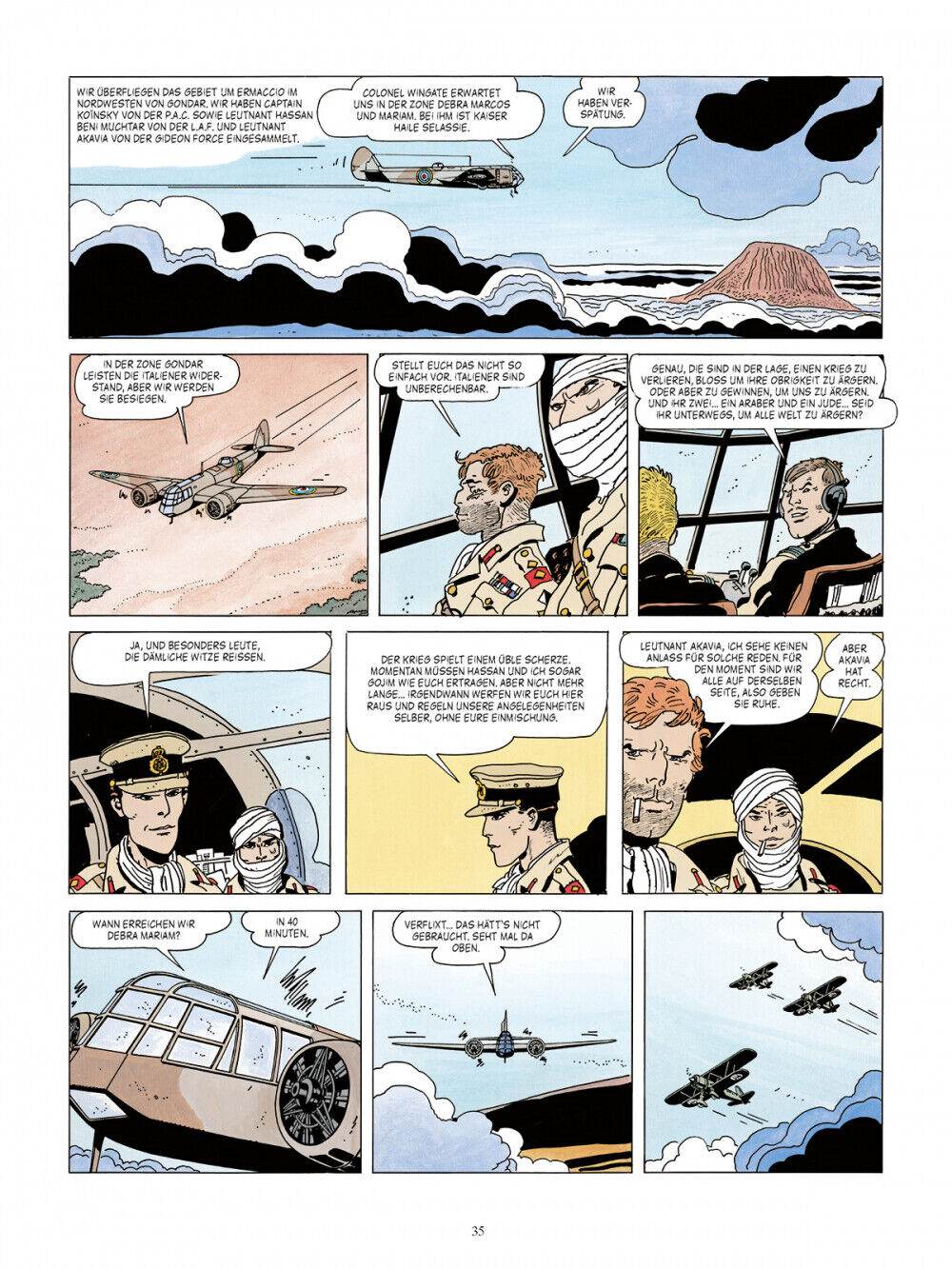Wüstenskorpione 02 (farbig) Das Fort in Danakil - Der Comixdealer