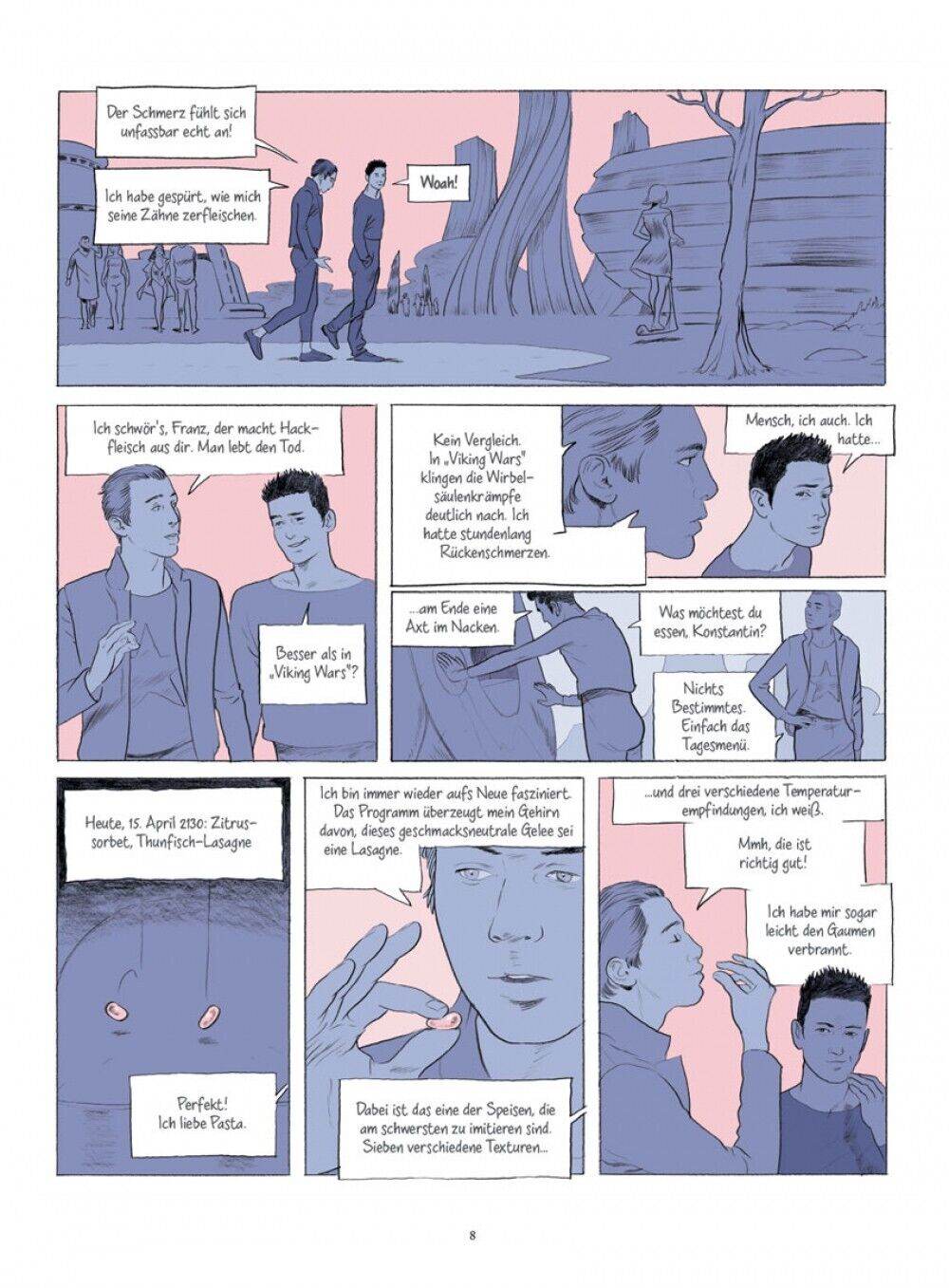 Was wir sind / Schreiber & Leser /Zep /Drama/SCIFI/Dystopia/ Album/ NEU - Der Comixdealer