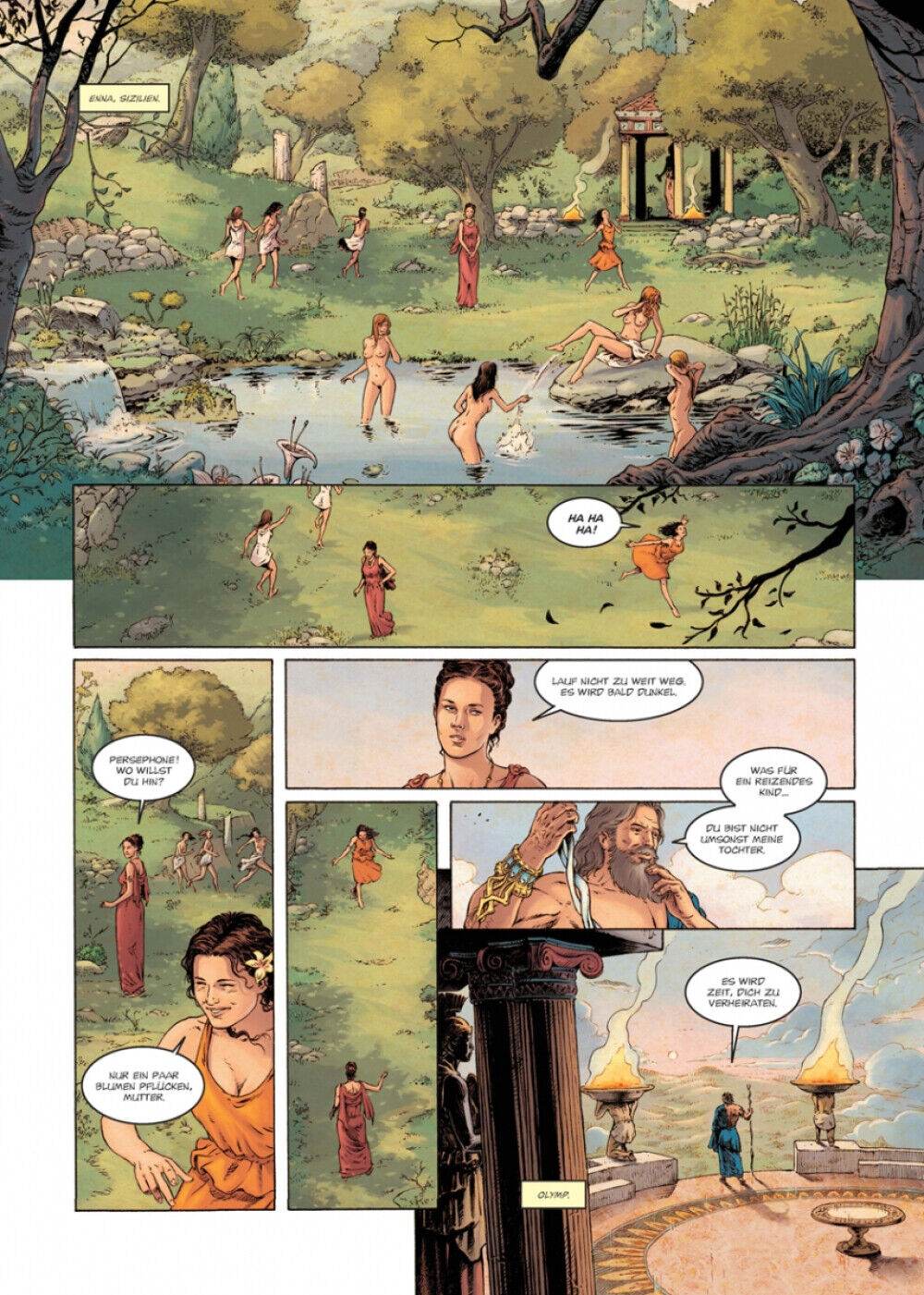 Mythen der Antike: Orpheus und Eurydike / HC / Splitter / Griechische Sagen/ NEU - Der Comixdealer