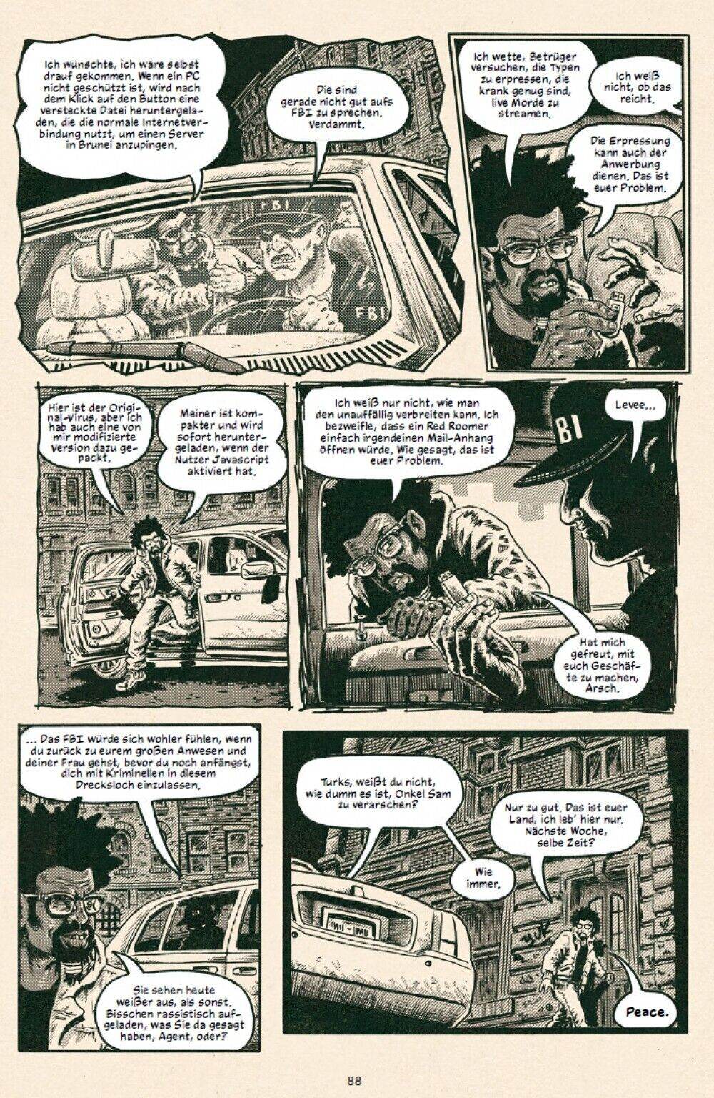 Red Room 2- Trigger Warnings / Skinless Crow / Graphic Novel / limitiert auf 666 - Der Comixdealer