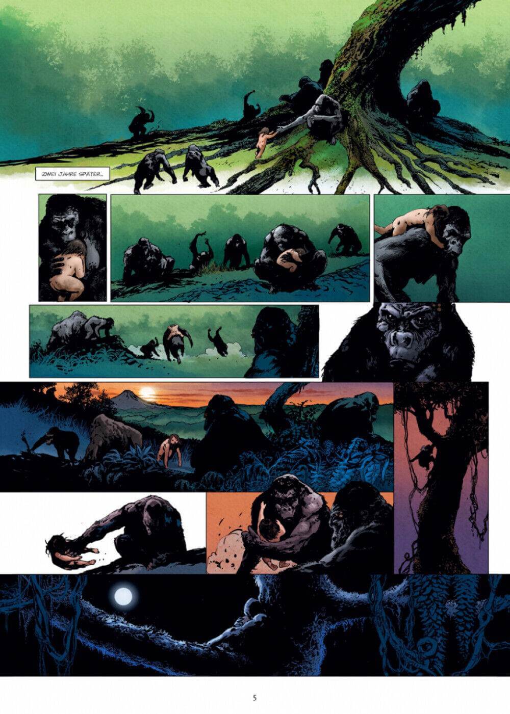 Tarzan - Herr des Dschungels / Splitter / Abenteuer / Christophe Bec /Album /NEU - Der Comixdealer