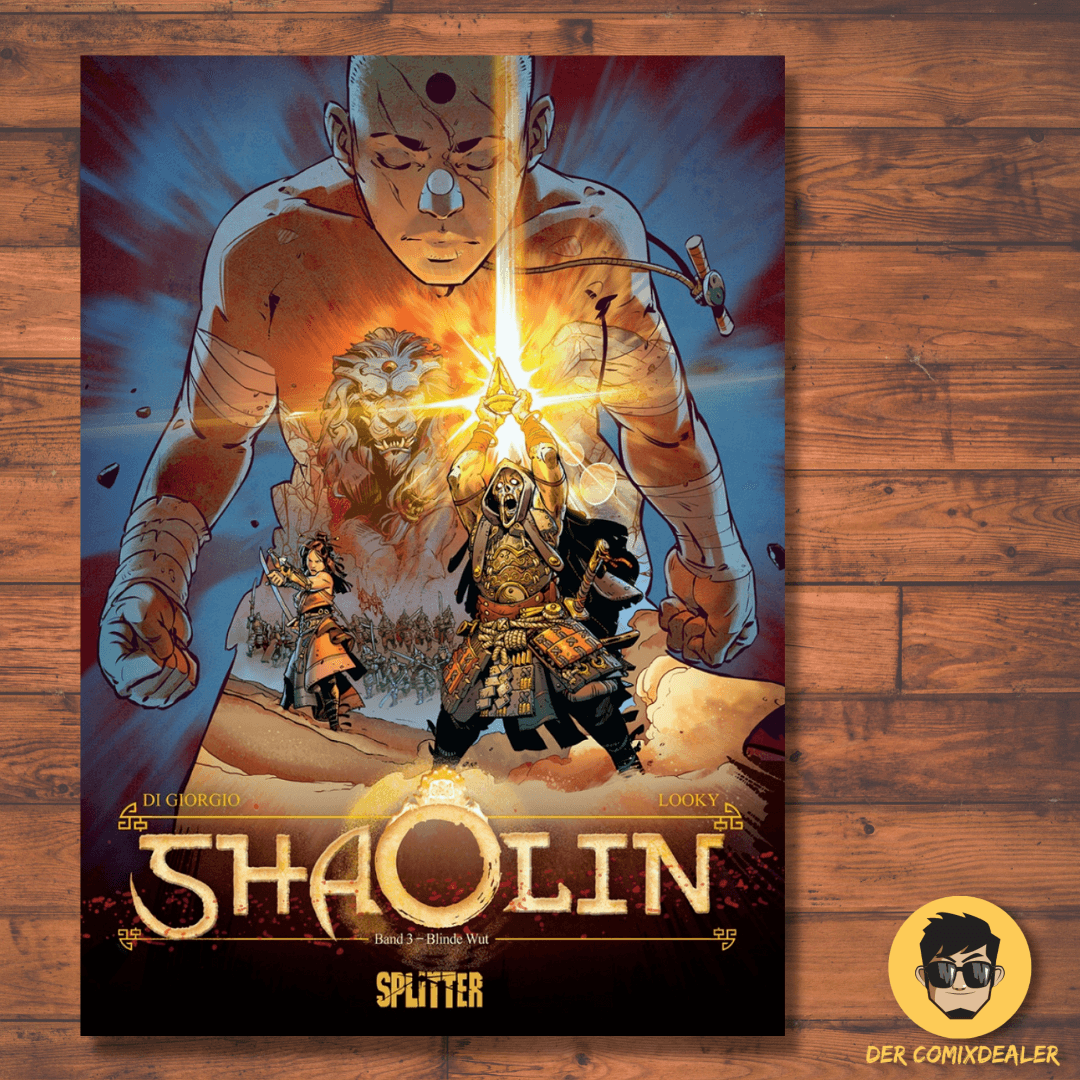 Shaolin #3 - Blinde Wut / Looky/ Jean Francois Di Giorgio / Comic / NEU - Der Comixdealer