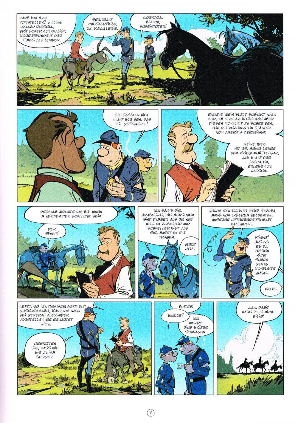 Die blauen Boys #48 - Der Sonderberichtserstatter - Der Comixdealer