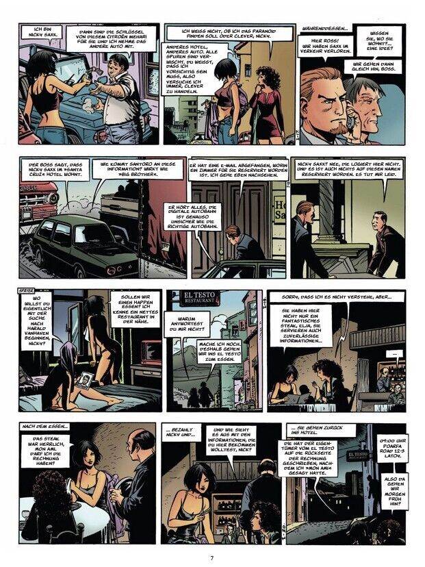 Nicky Saxx #1 / Comic / Krimi / Mystery / Album / Kult Comics / Abenteuer / NEU - Der Comixdealer