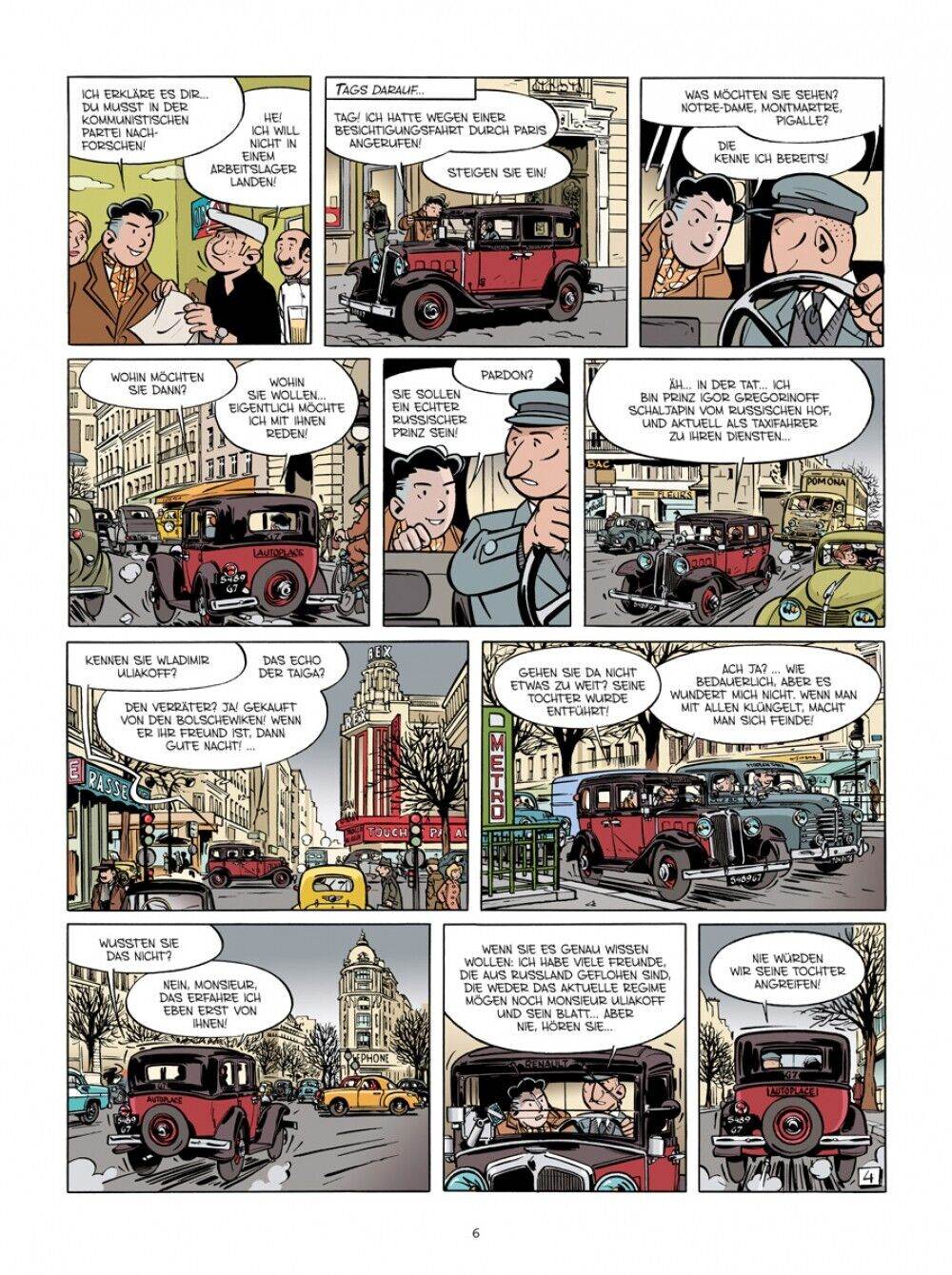 Die Abenteuer von Jacques Gibrat #8 - Das Echo der Taiga - Der Comixdealer