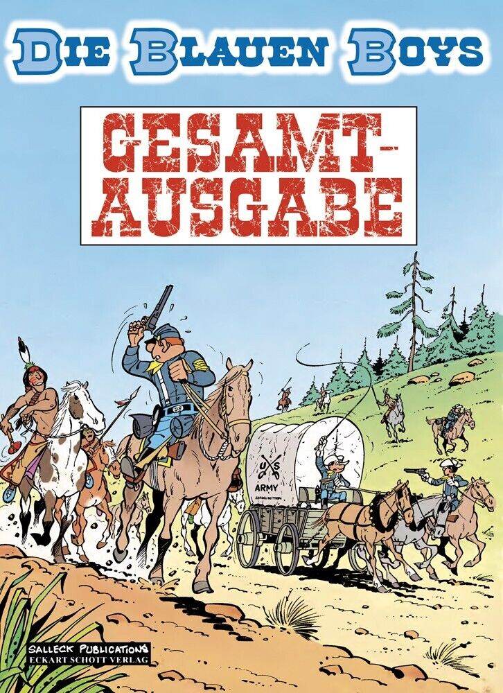 Die blauen Boys Gesamtausgabe #1 - Alben 1-3 - Der Comixdealer