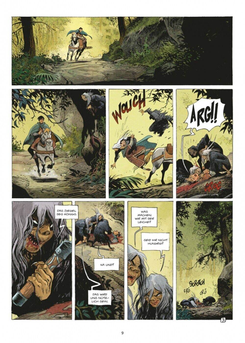 Tenebrae 2/ Splitter/Hubert/Vincent Mallié/Fantasy/Märchen/Comic/TOP/Album/NEU - Der Comixdealer