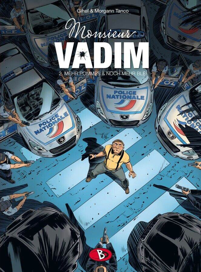 Monsieur Vadim 2 Mehr Pommes & noch mehr Blei/ Bunte Dimensionen/Krimi/comic/NEU - Der Comixdealer