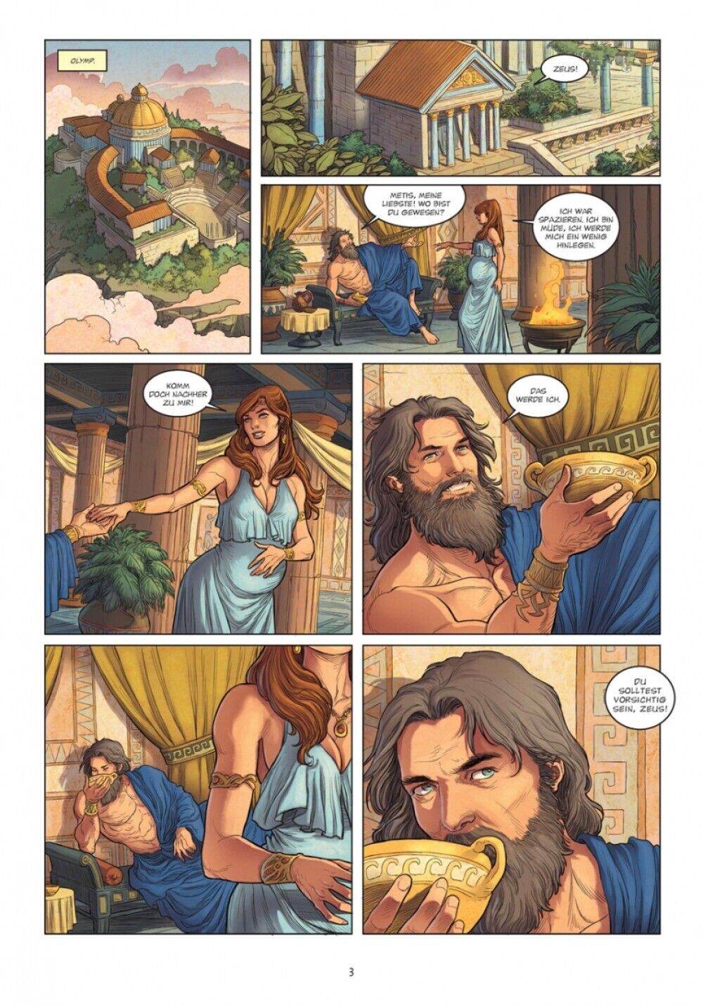 Mythen der Antike: Athene / Splitter Verlag / Fantasy / Album / Geschichte / NEU - Der Comixdealer