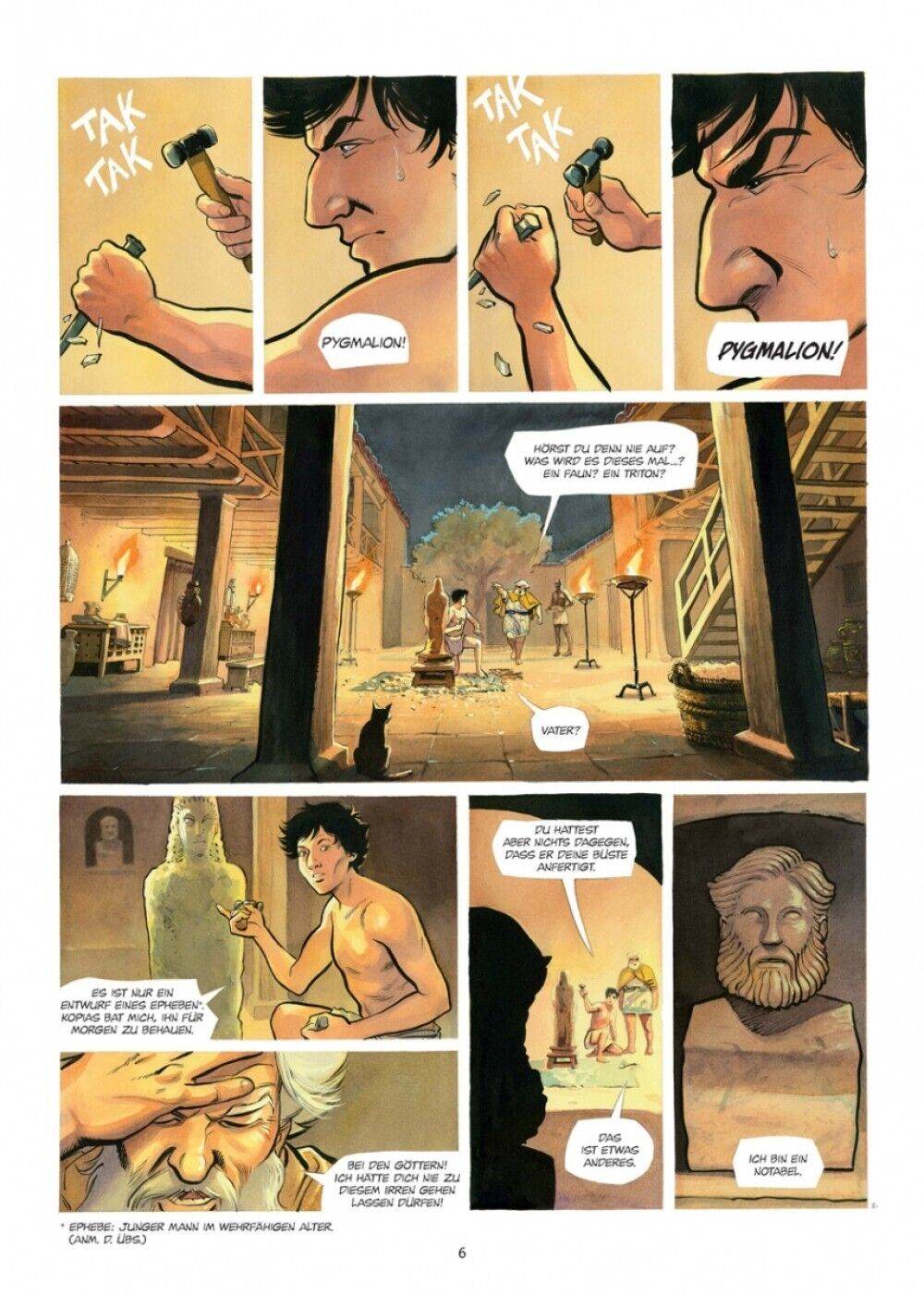 Pygmalion und die Jungfrau aus Elfenbein / Antike / Mythen / Splitter / HC / NEU - Der Comixdealer