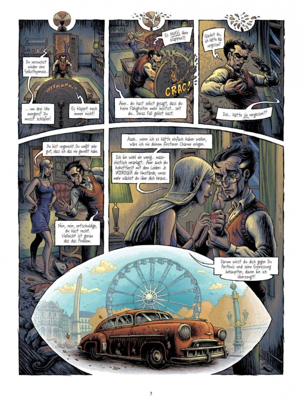 Psycho Investigator 2 Das Erbe des Hundertjährigen / Album / Splitter / Krimi - Der Comixdealer