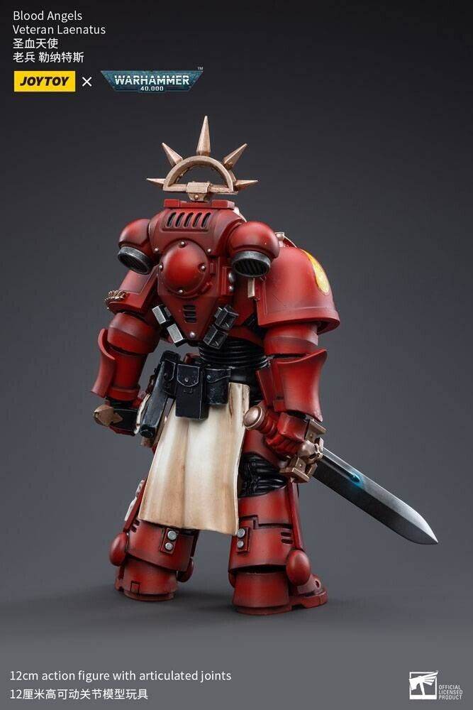 Warhammer 40k Actionfigur 1/18 Blood Angels Veteran Laenatus 12 cm Vorbestellung - Der Comixdealer