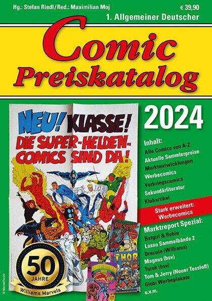 Comic Preiskatalog 2024 - Der Comixdealer