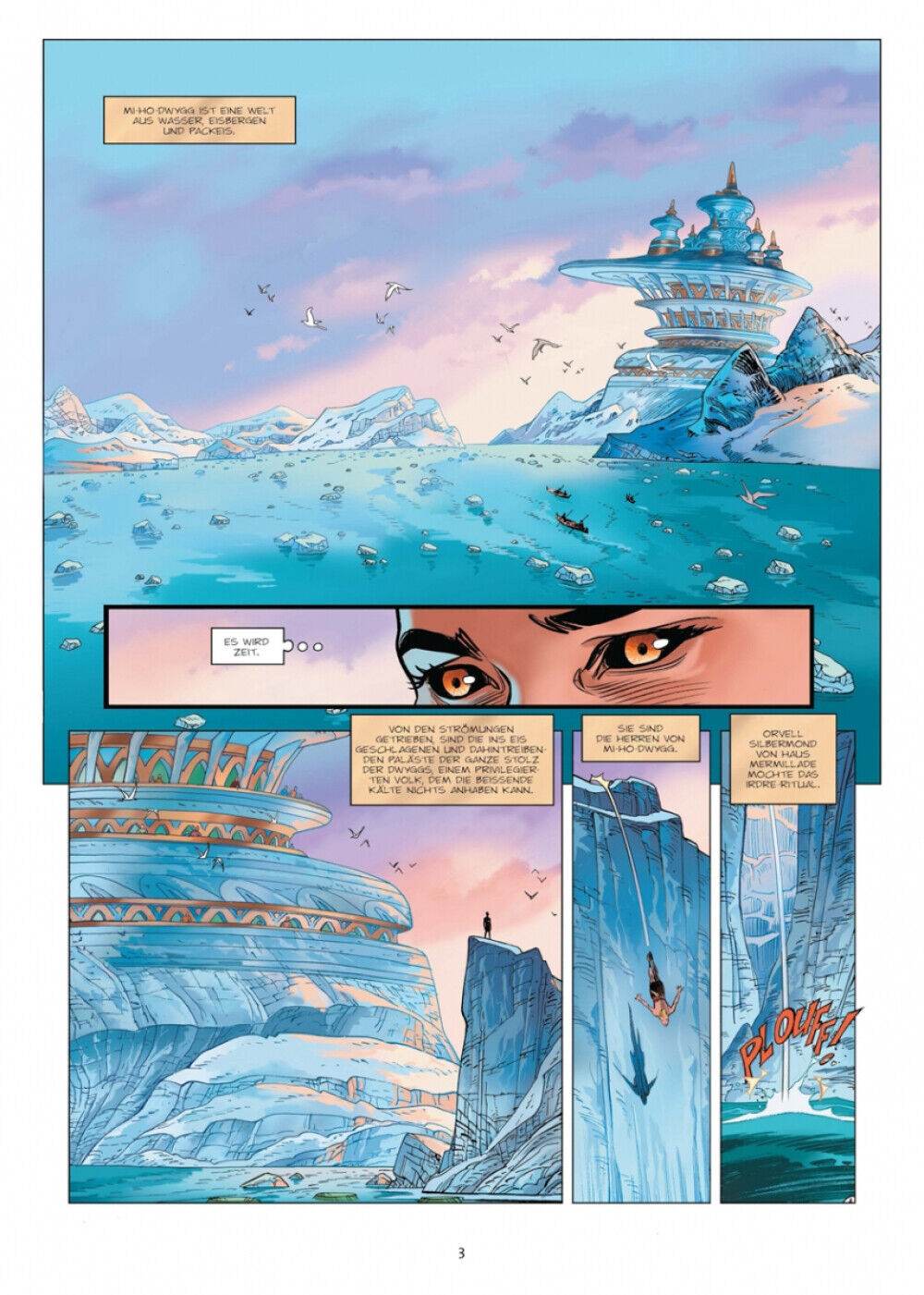 Sangre 03 Hovanne, die Unschlüssige / Splitter / Christophe Arleston / Fantasy / - Der Comixdealer
