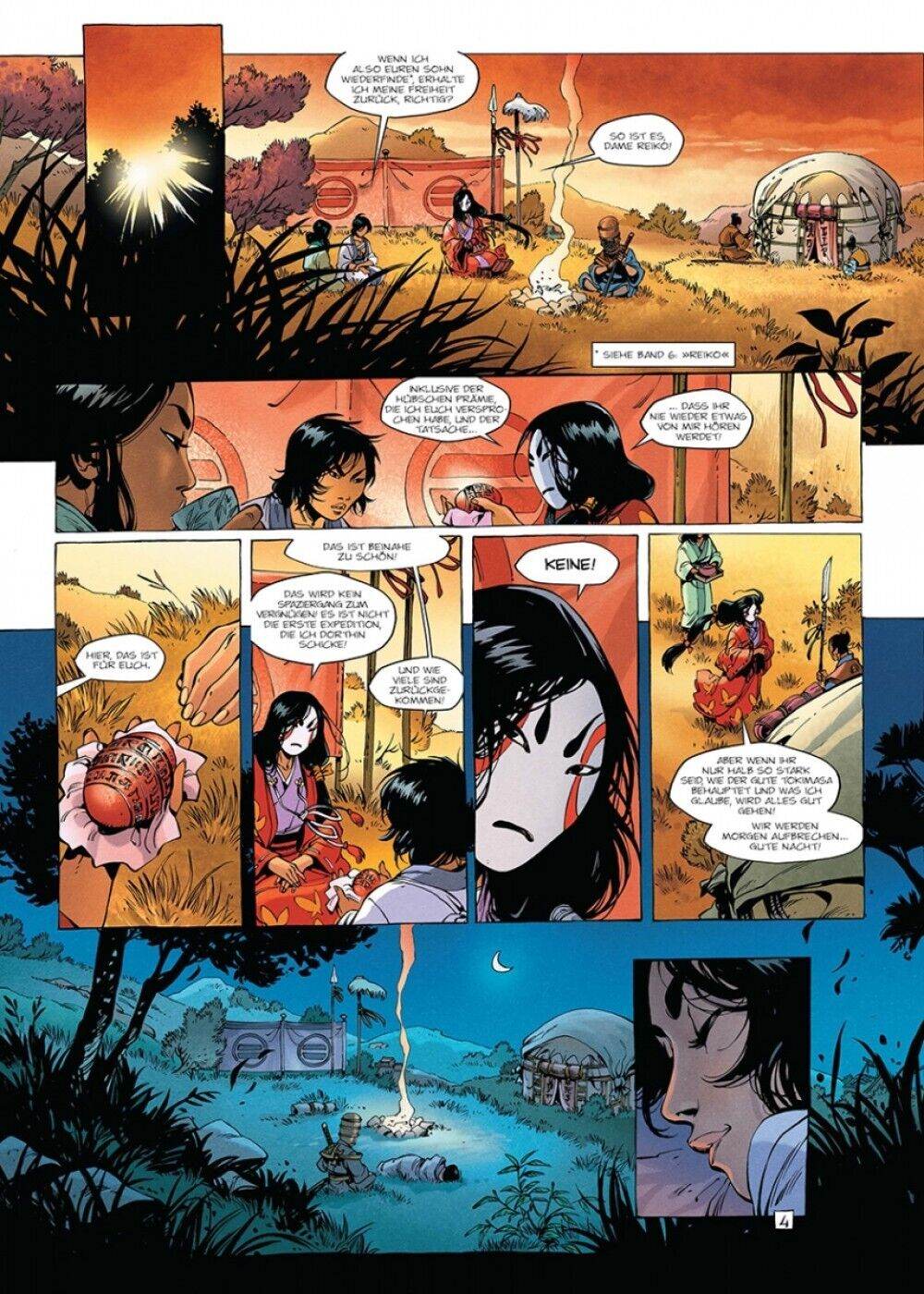 Samurai Legenden #7 - Die Insel des schwarzen Yokai / Splitter / comic / fantasy - Der Comixdealer