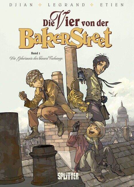 Die Vier von der Baker Street #1 (Neuauflage) - Das Geheimnis des blauen Vorhangs - Der Comixdealer