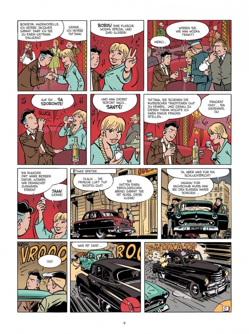 Die Abenteuer von Jacques Gibrat #8 - Das Echo der Taiga - Der Comixdealer