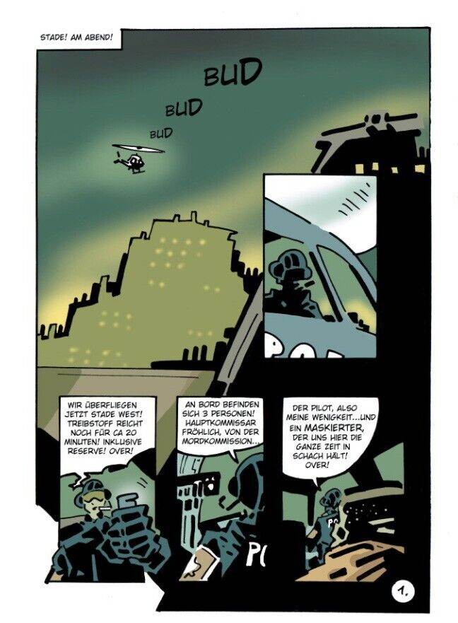 Kommissar Fröhlich 17 Schizo Gringo Comics Stephan Hagenow Krimi Kult - Der Comixdealer