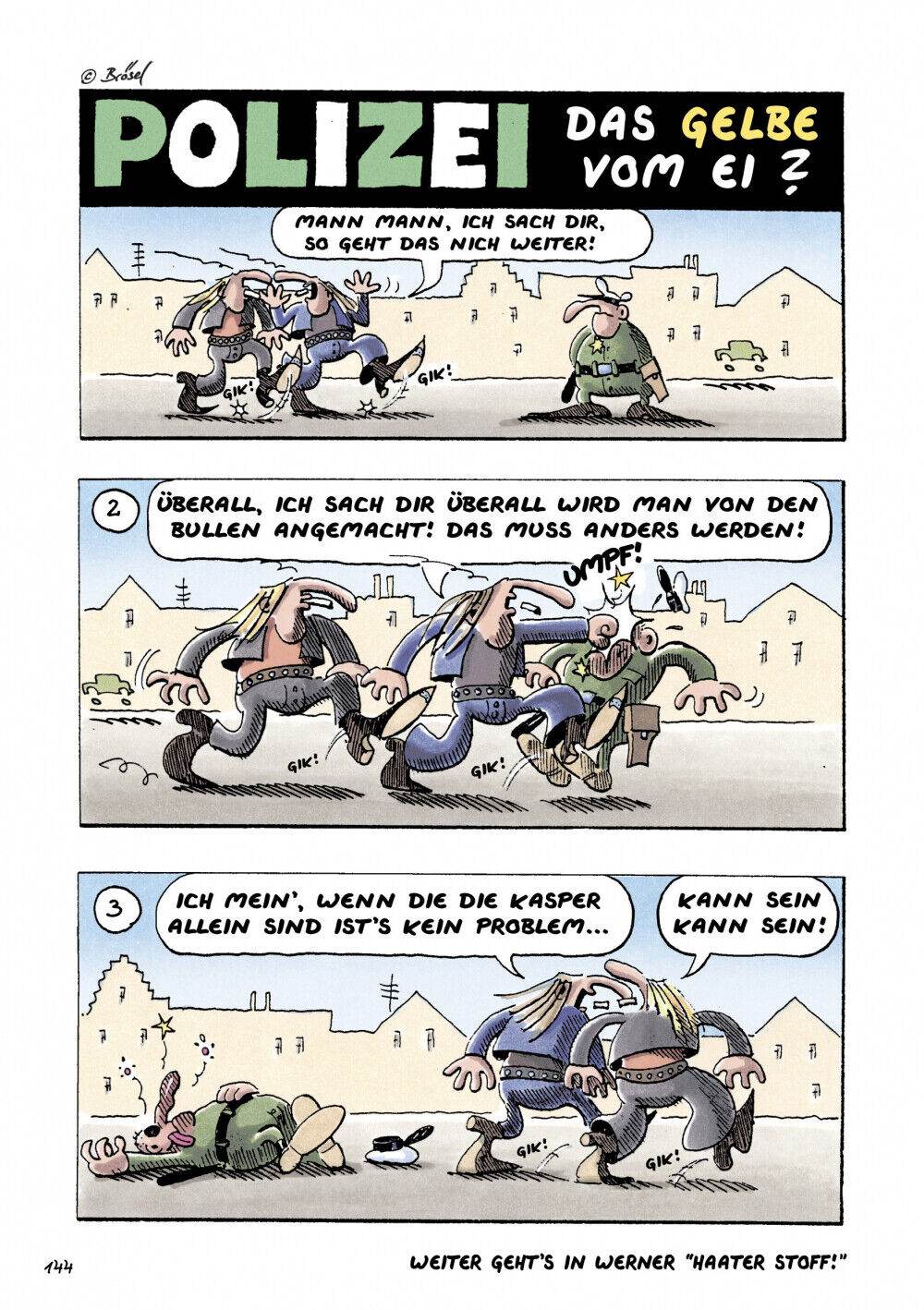 Werner Extrawurst 2 - Haater Stoff Brösels Früh-Anarchologie Brösel FUN NEU - Der Comixdealer