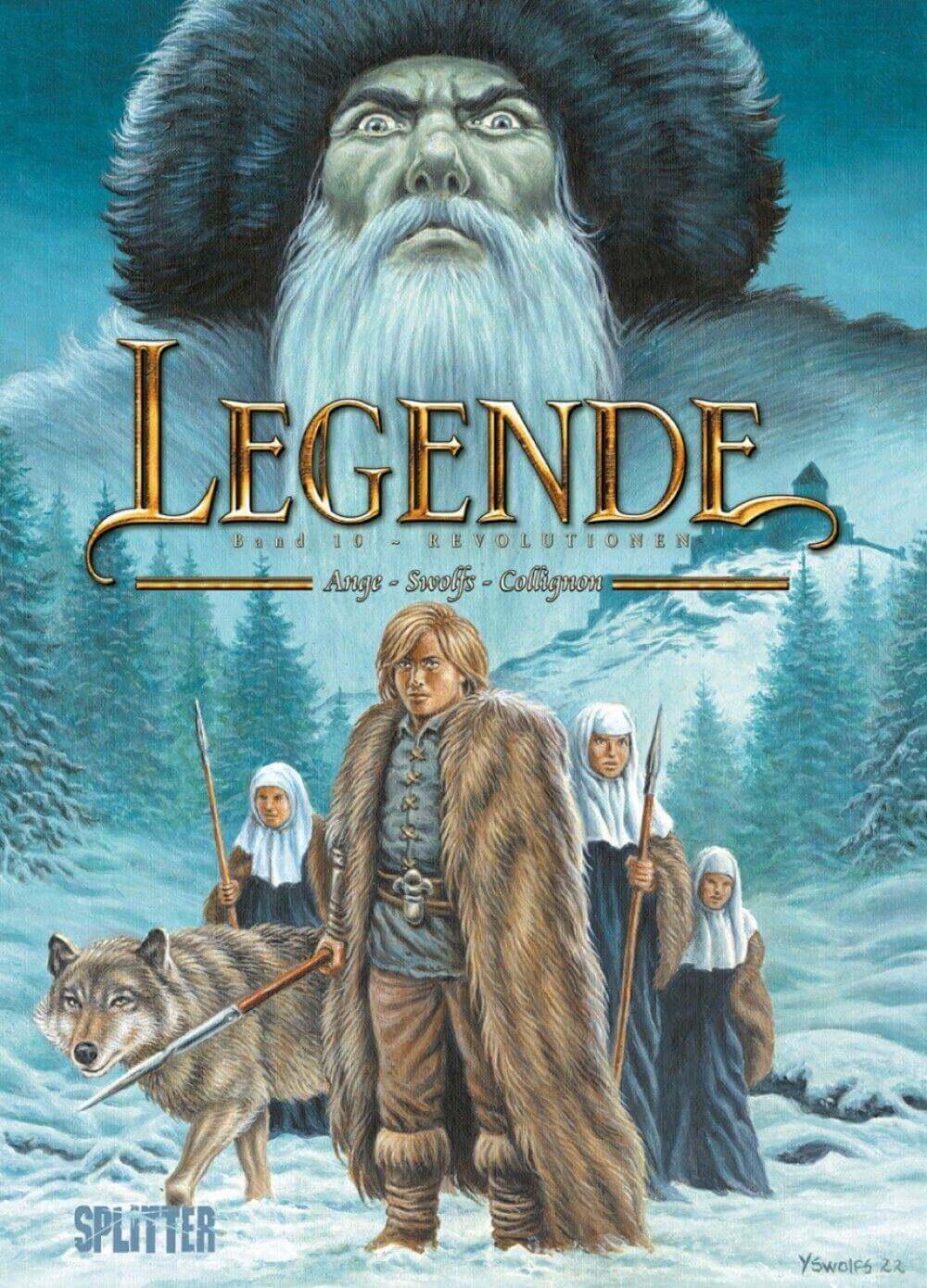 Legende 10 Revolutionen/Splitter Ange/Stéphane Collignon/Fantasy/Comic/NEU - Der Comixdealer