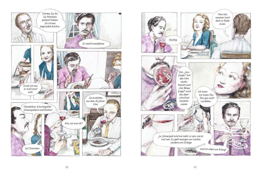 Marlene Dietrich Augenblicke eines Lebens -Knesebeck- Graphic Novel - NEU - Der Comixdealer