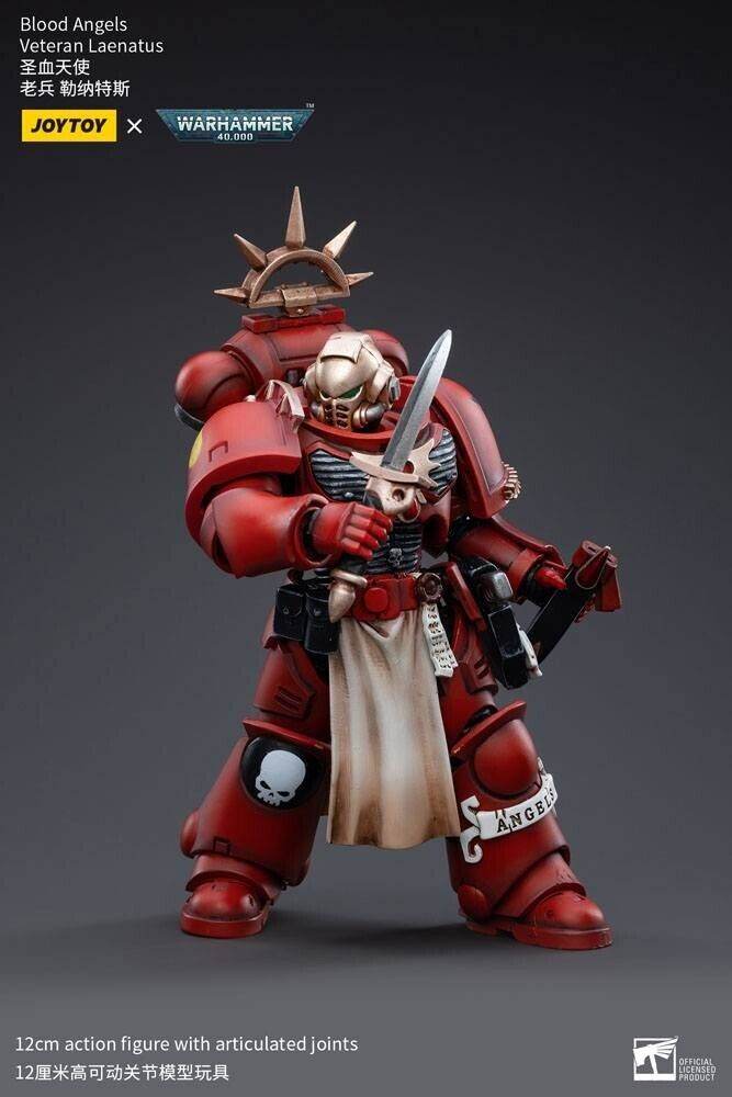 Warhammer 40k Actionfigur 1/18 Blood Angels Veteran Laenatus 12 cm Vorbestellung - Der Comixdealer