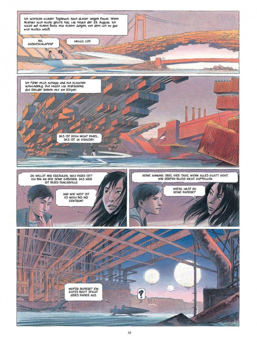 Nach Paris Gesamtausgabe-Schreiber&Leser-Hardcover-Schuiten-Sci-Fi-Neuware-TOP - Der Comixdealer